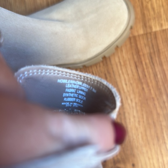 Steve Madden Howler boot in sand suede size 7.5 - Picture 8 of 8